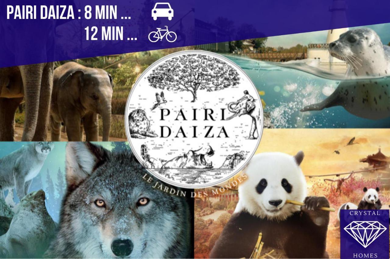 Gite Rubis - Jacuzzi - Pairi Daiza - 6 Pers Брюжлет Екстер'єр фото
